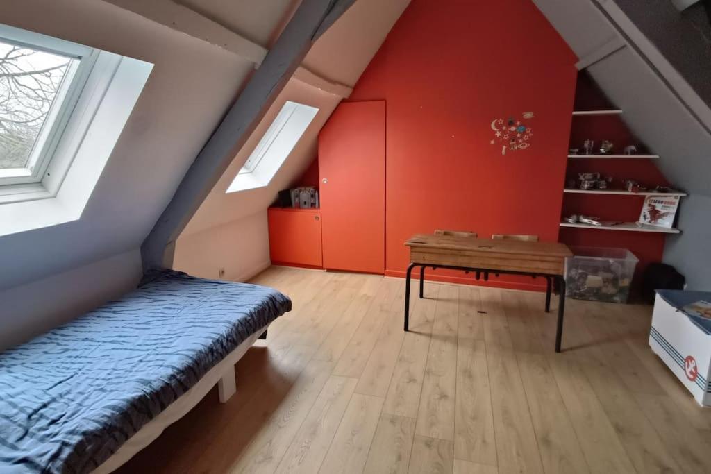 Villa Ferme De Caractere Avec Piscine Et Cheminee à Sainghin-en-Mélantois Extérieur photo