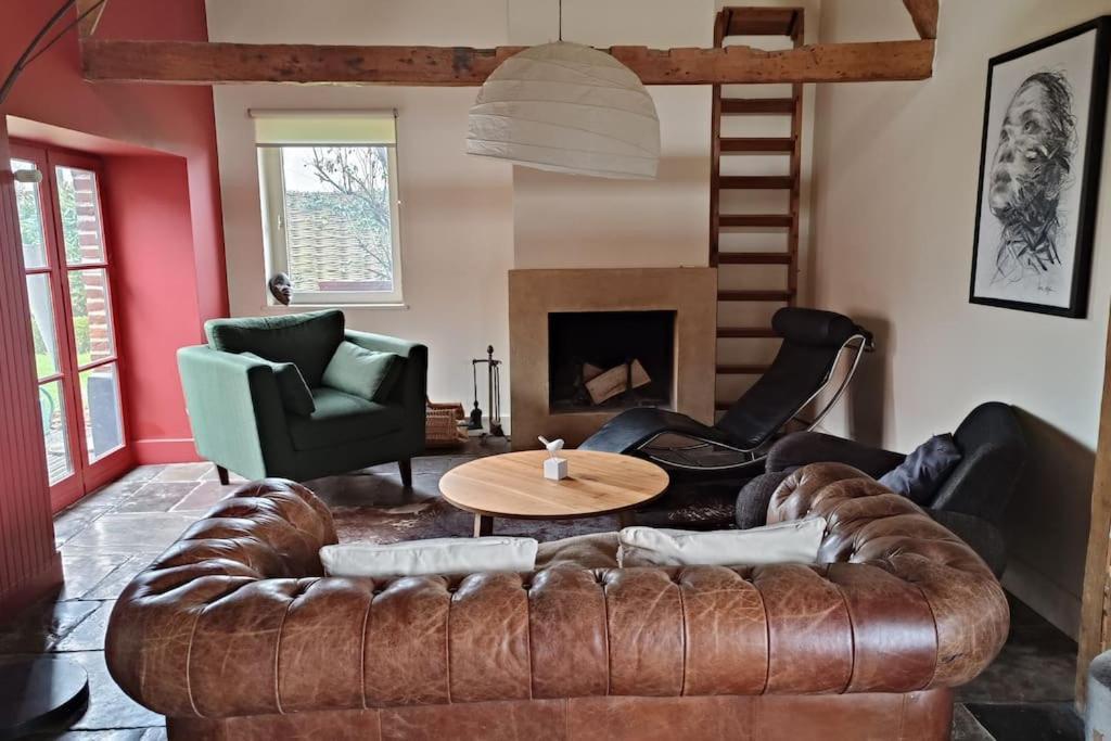 Villa Ferme De Caractere Avec Piscine Et Cheminee à Sainghin-en-Mélantois Extérieur photo